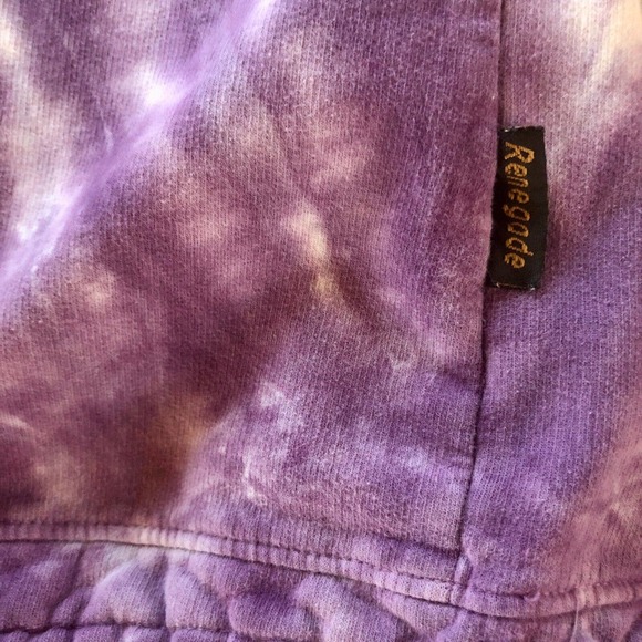 Renegade Club Vintage Sweatshirt Tie Dye Pullover - Picture 6 of 9